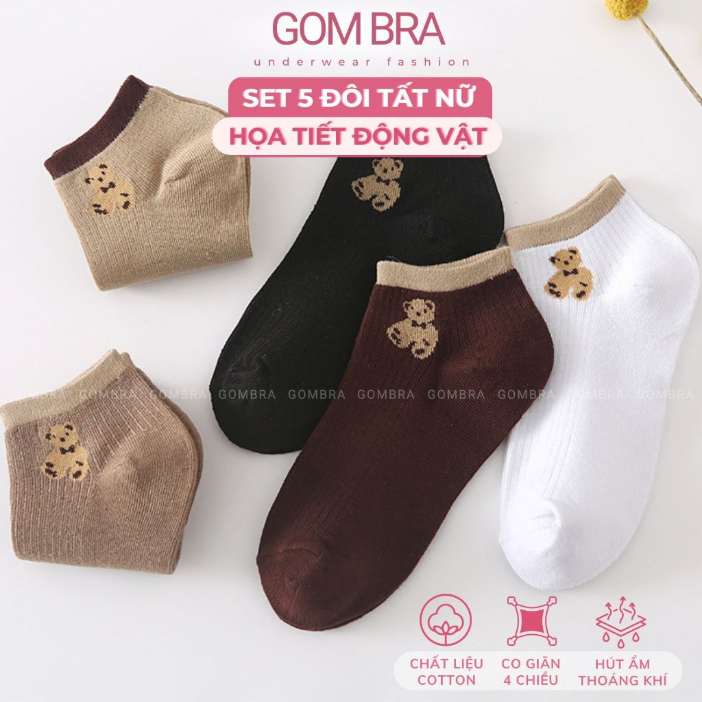 Set 5 đôi tất vớ nữ cổ ngắn UYE-CBCN_thumbnail_5
