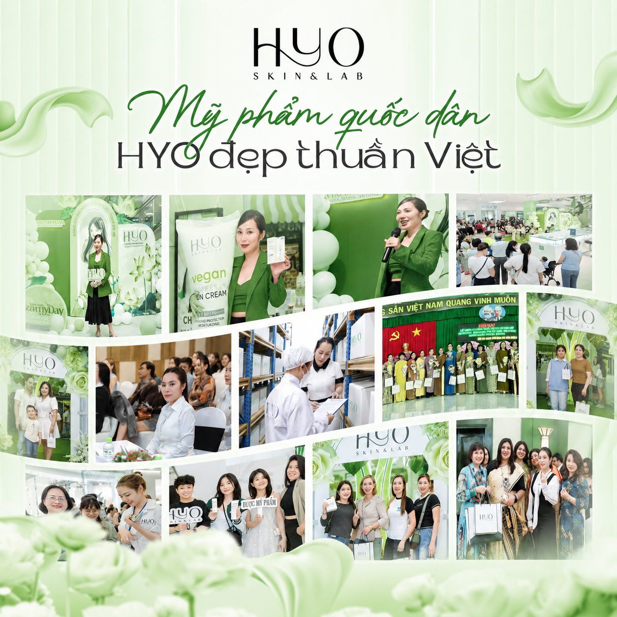 HÀNH TRÌNH KHẲNG ĐỊNH TÊN TUỔI CỦA HYO TRÊN THỊ TRƯỜNG MỸ PHẨM VIỆT NAM