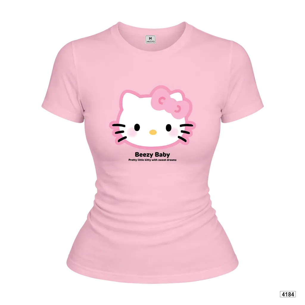 Áo baby tee nữ ôm body co giãn Kittie Beezy 4184_thumbnail_13