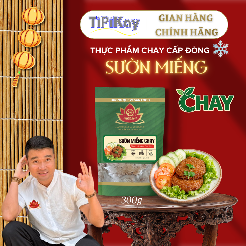 [Đông Lạnh] Sườn Miếng Chay 300g DL300GSMC