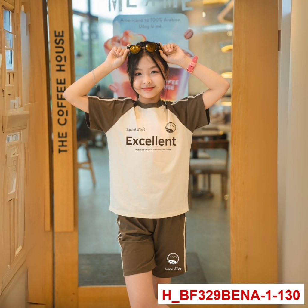 [XẢ KHO] Set bộ thun phối bé trai, bé gái lẻ size size từ 15-40kg - Loza Kids XABF01_thumbnail_48
