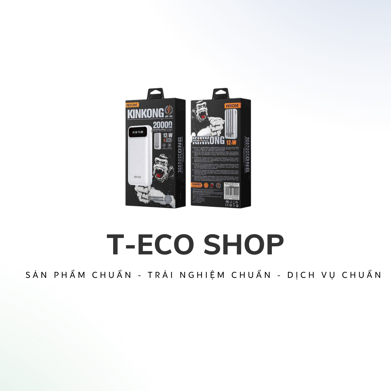T-ECO SHOP | Pin Sạc Dự Phòng WEKOME WK-103 Dung Lượng Lớn Cho Điện Thoại_thumbnail_8