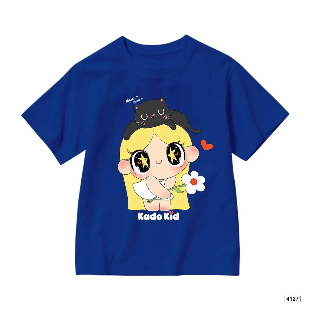 Áo thun bé gái Chibi Cat đáng yêu Kado 4127_thumbnail_13