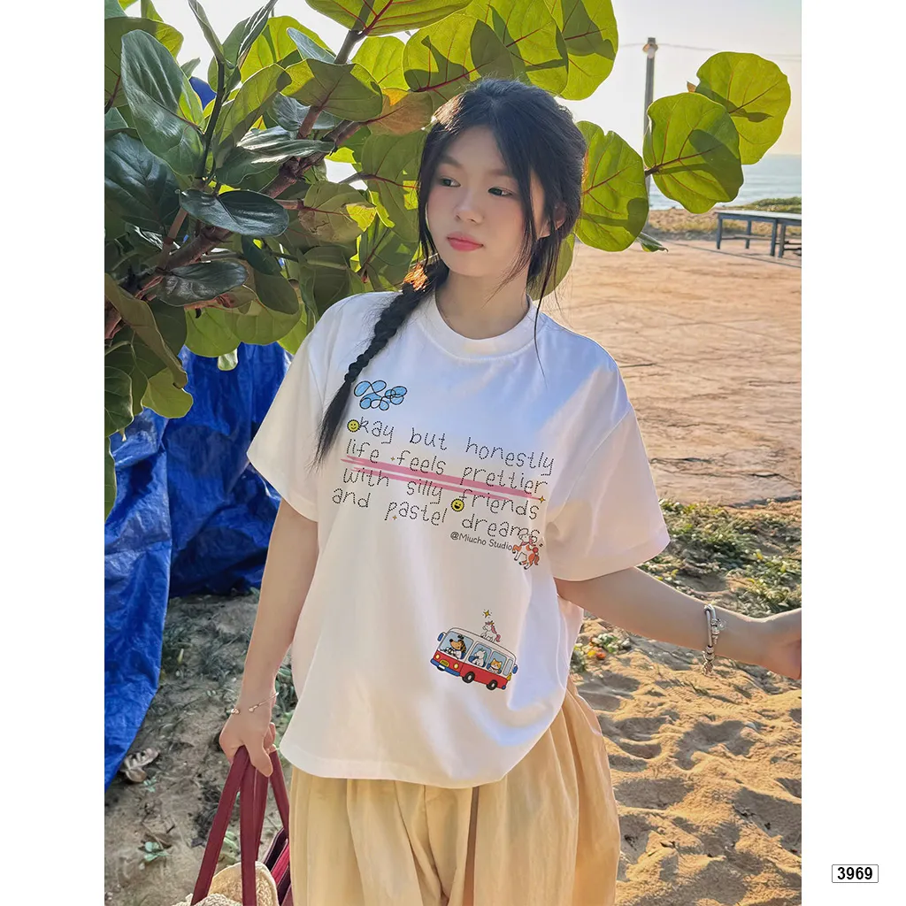 Áo thun nữ form boxy phong cách dễ thương Miucho 3969_thumbnail_2