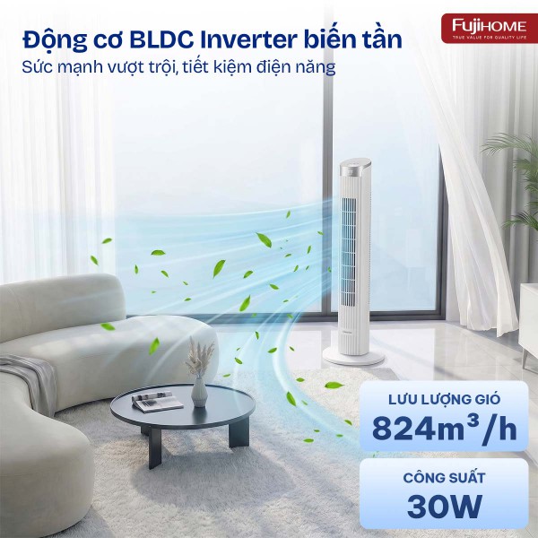 Quạt tháp lọc khí TF-21L-DC (Đen + Gold)_thumbnail_6