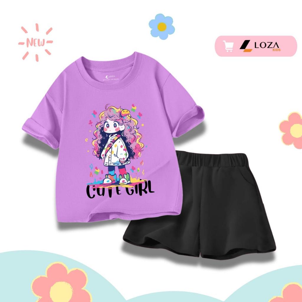 [XẢ KHO SIZE BỘ 160] Bộ đồ cho bé gái nhiều mẫu - Quần áo bé gái từ 35-40kg - Loza Kids XB010_thumbnail_31
