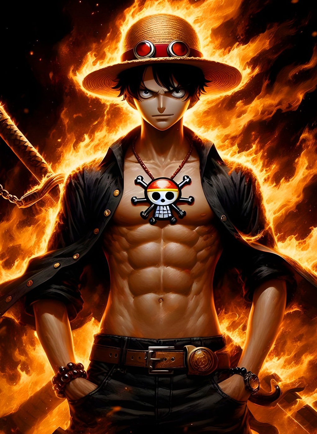 Ace Fiery Soul — OP-ACE-990