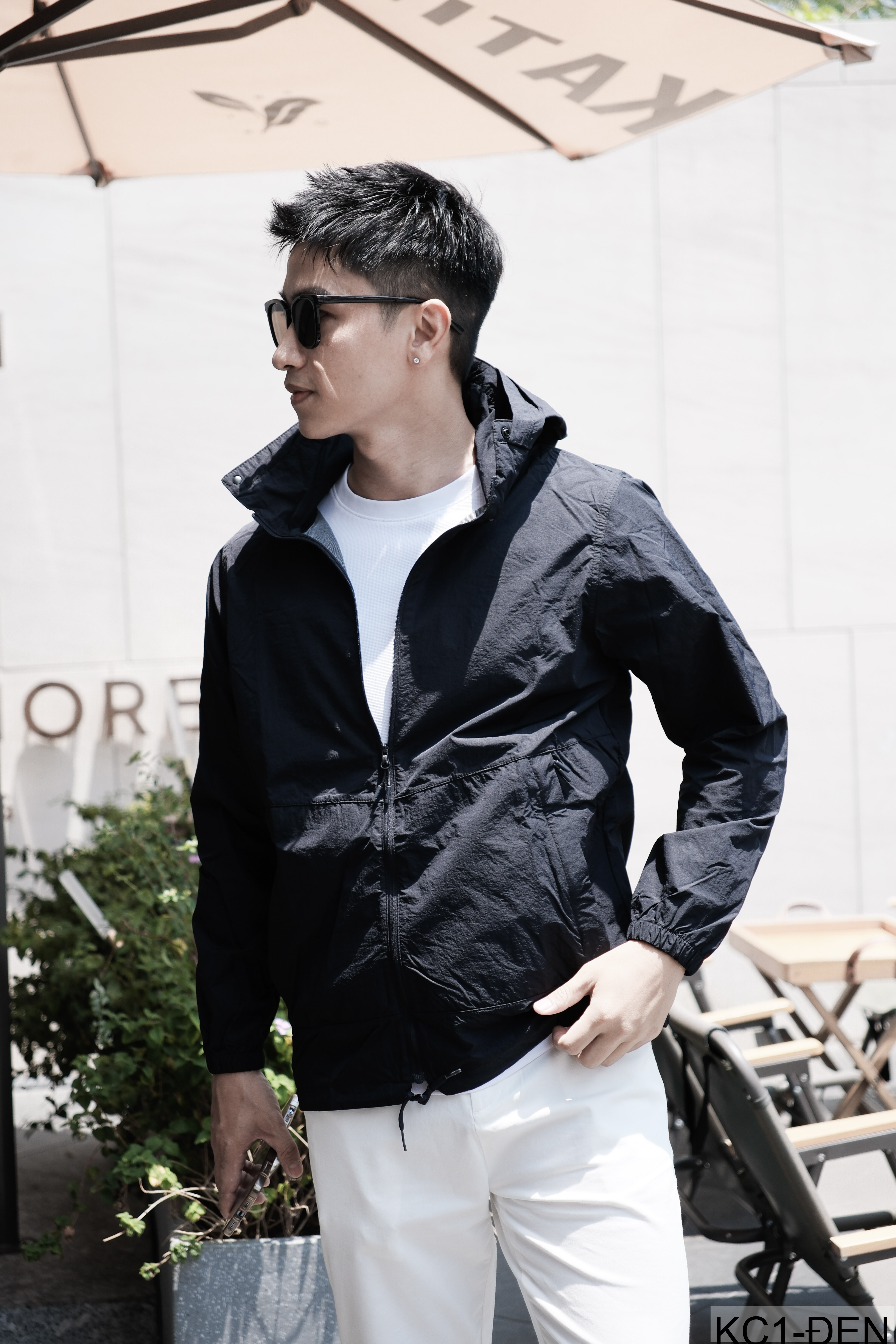 KC1 - Áo khoác chống nắng nam nữ UPF50+ siêu mỏng, thoáng khí, dáng rộng, có mũ trùm đầu_thumbnail_42