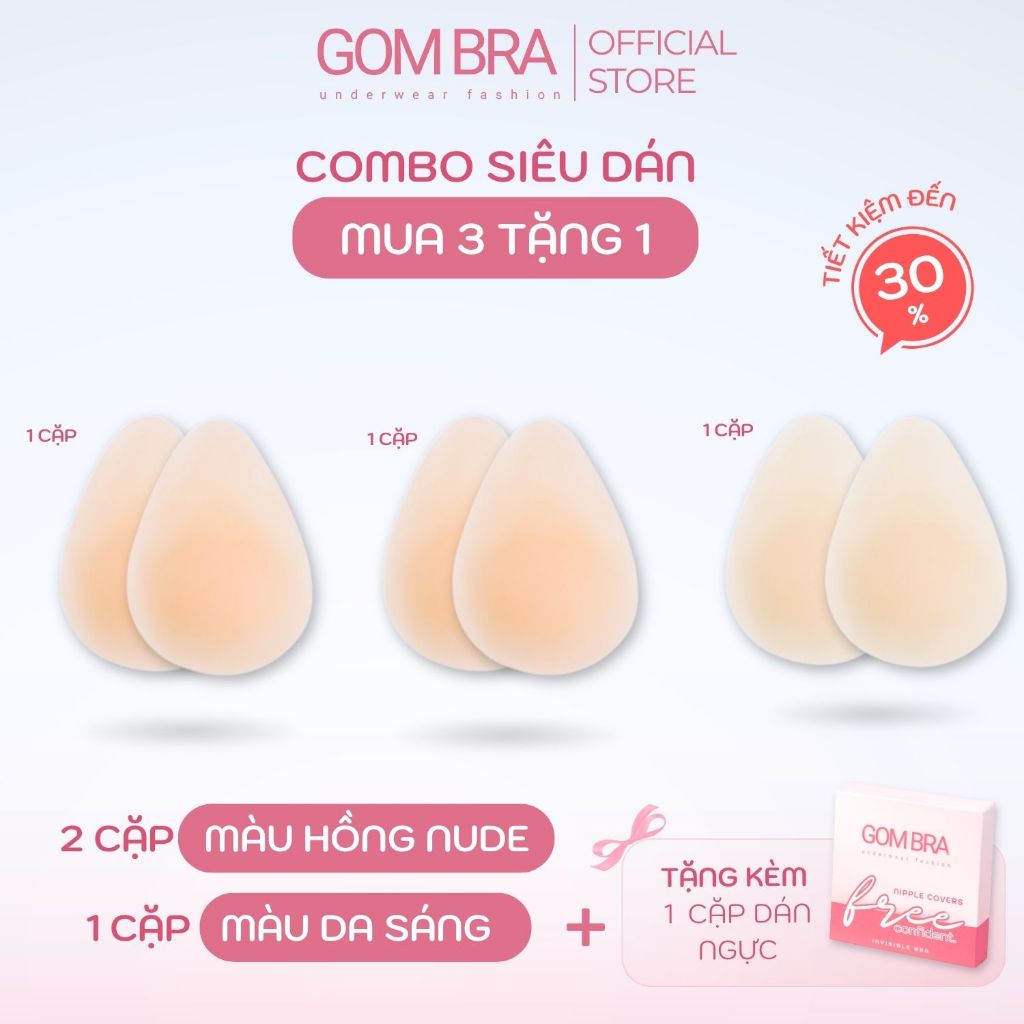 Miếng dán ngực silicone giọt nước JR-007_thumbnail_3