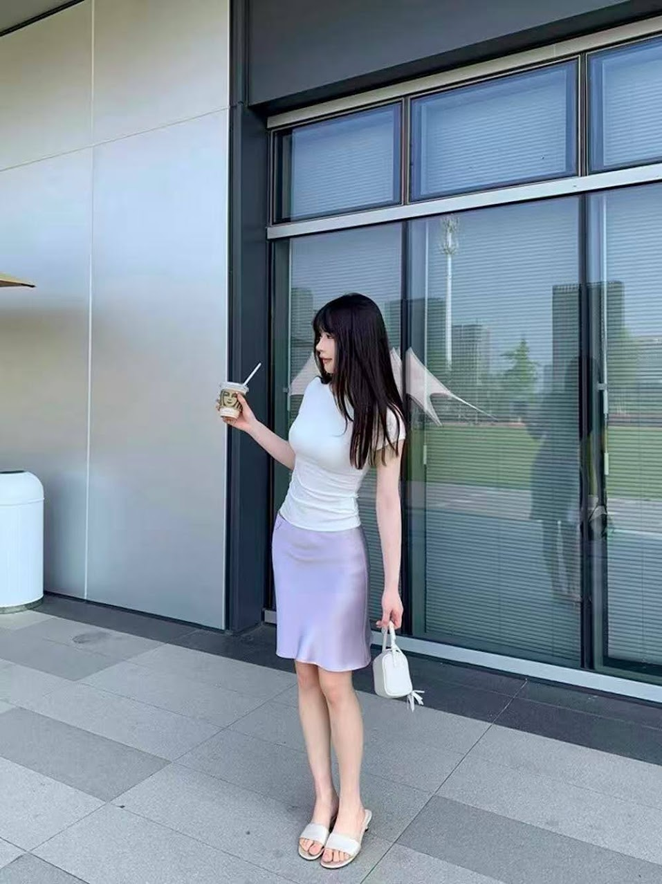 Lucas - chân váy lụa xòe A dáng ngắn basic_thumbnail_5