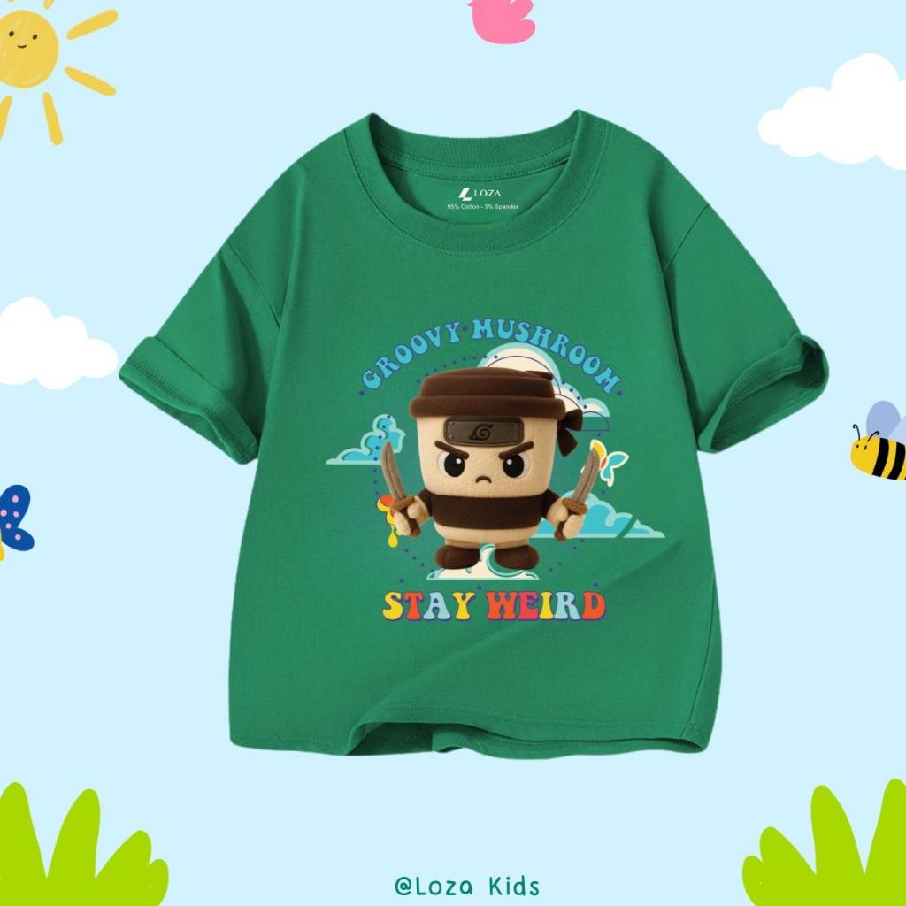 [XẢ KHO SIZE 120] Áo phông cho bé trai bé gái nhiều mẫu chất liệu thun cotton mềm mát size từ 18-22kg - Loza Kids XA0005_thumbnail_27