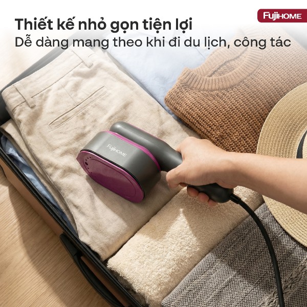 Bàn là (bàn ủi) hơi nước cầm tay Fujihome SI718AB ( chọn là theo loại vải )_thumbnail_10