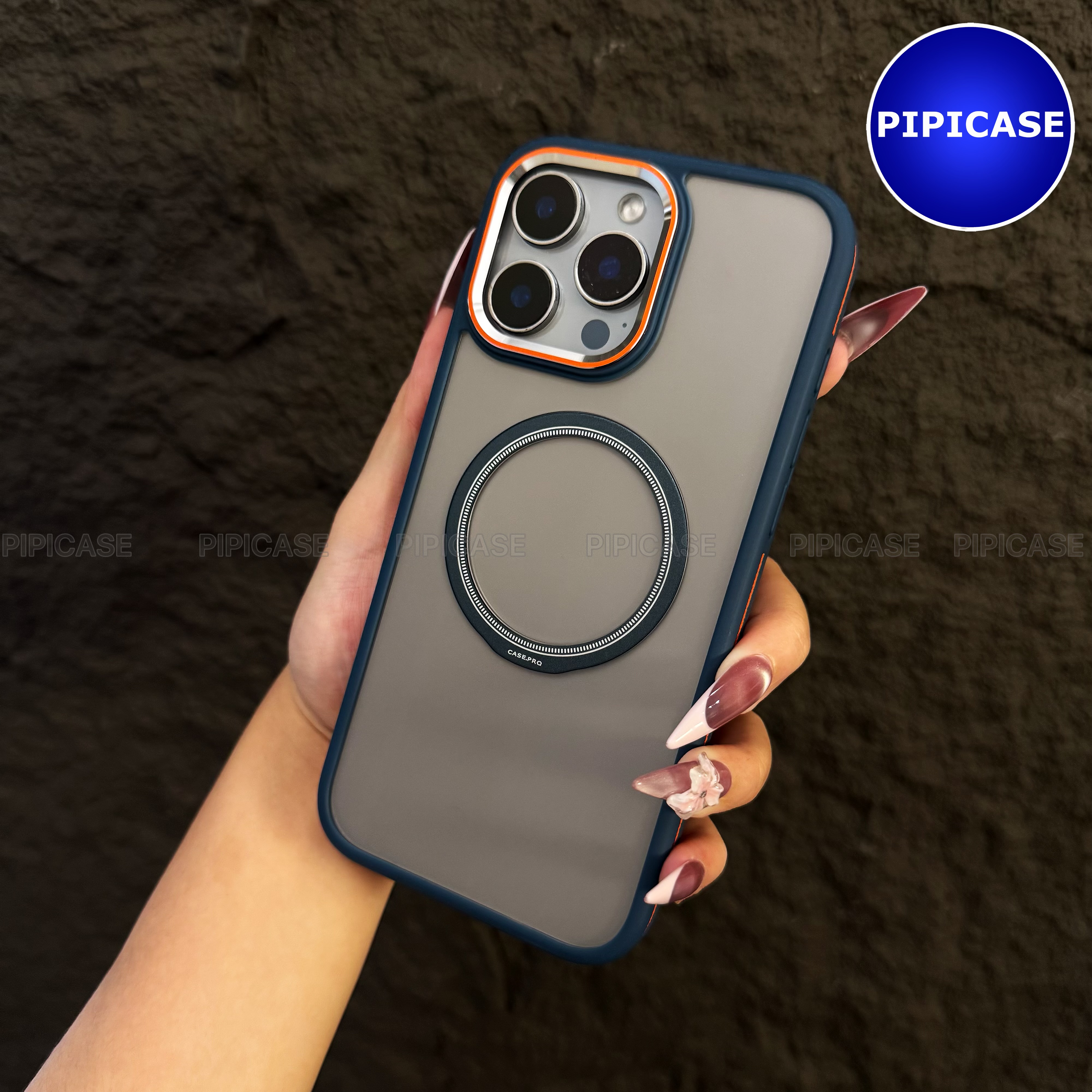Ốp Lưng iPhone 16 Pro Max - Wigu - Xanh Dương_thumbnail_4