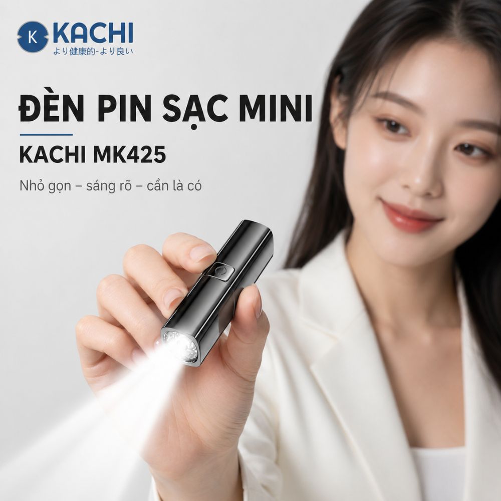 Đèn Pin Sạc Đa Năng Kachi MK425: Soi Rọi Mọi Hành Trình, Bừng Sáng Mọi Cuộc Vui_thumbnail_10