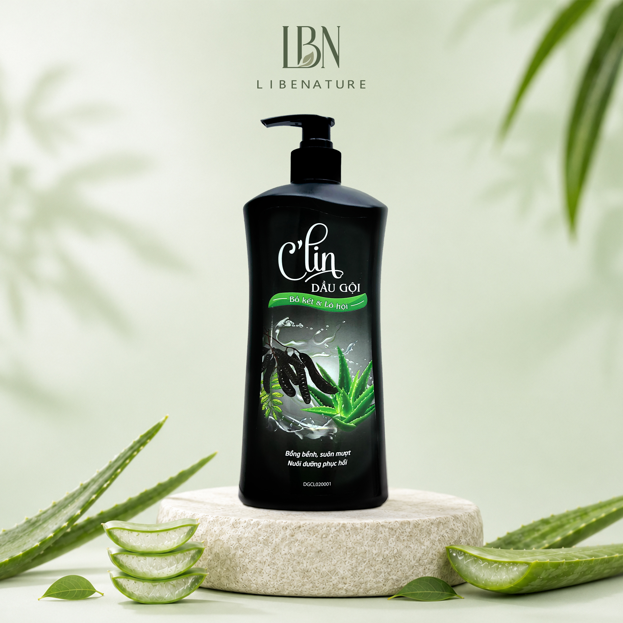 Dầu gội C'LIN Bồ kết & Lô hội 650ml