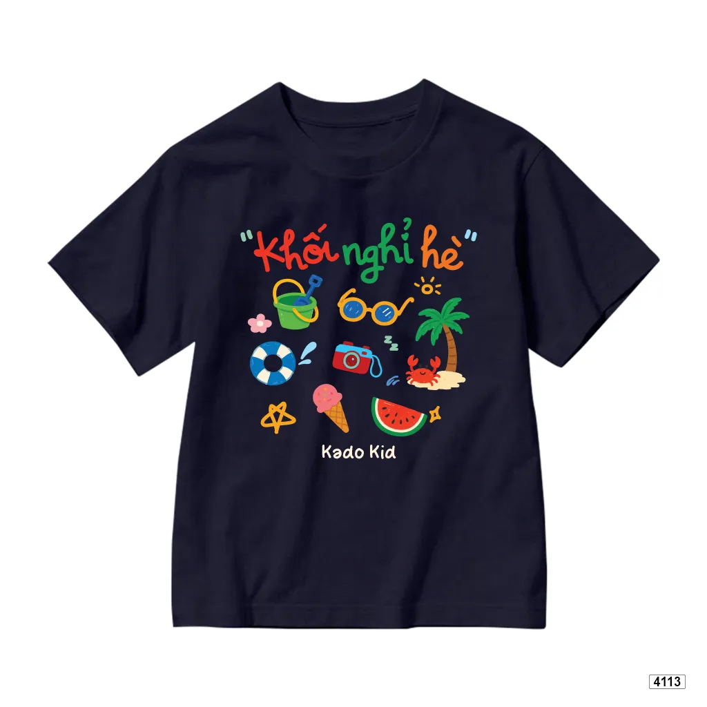 Áo thun bé trai bé gái Khối nghỉ hè Kado 4113_thumbnail_11