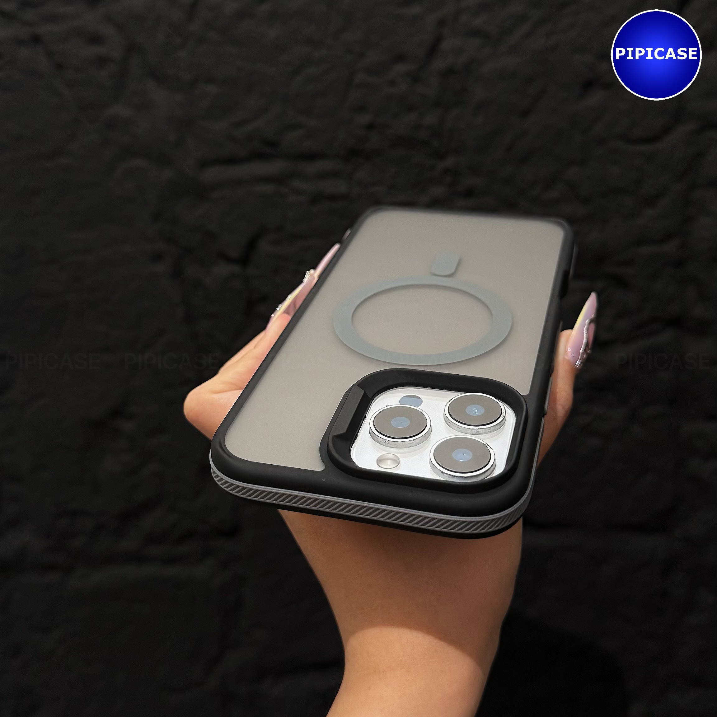 Ốp Lưng iPhone 15 Pro Max - Map - Xám_thumbnail_12