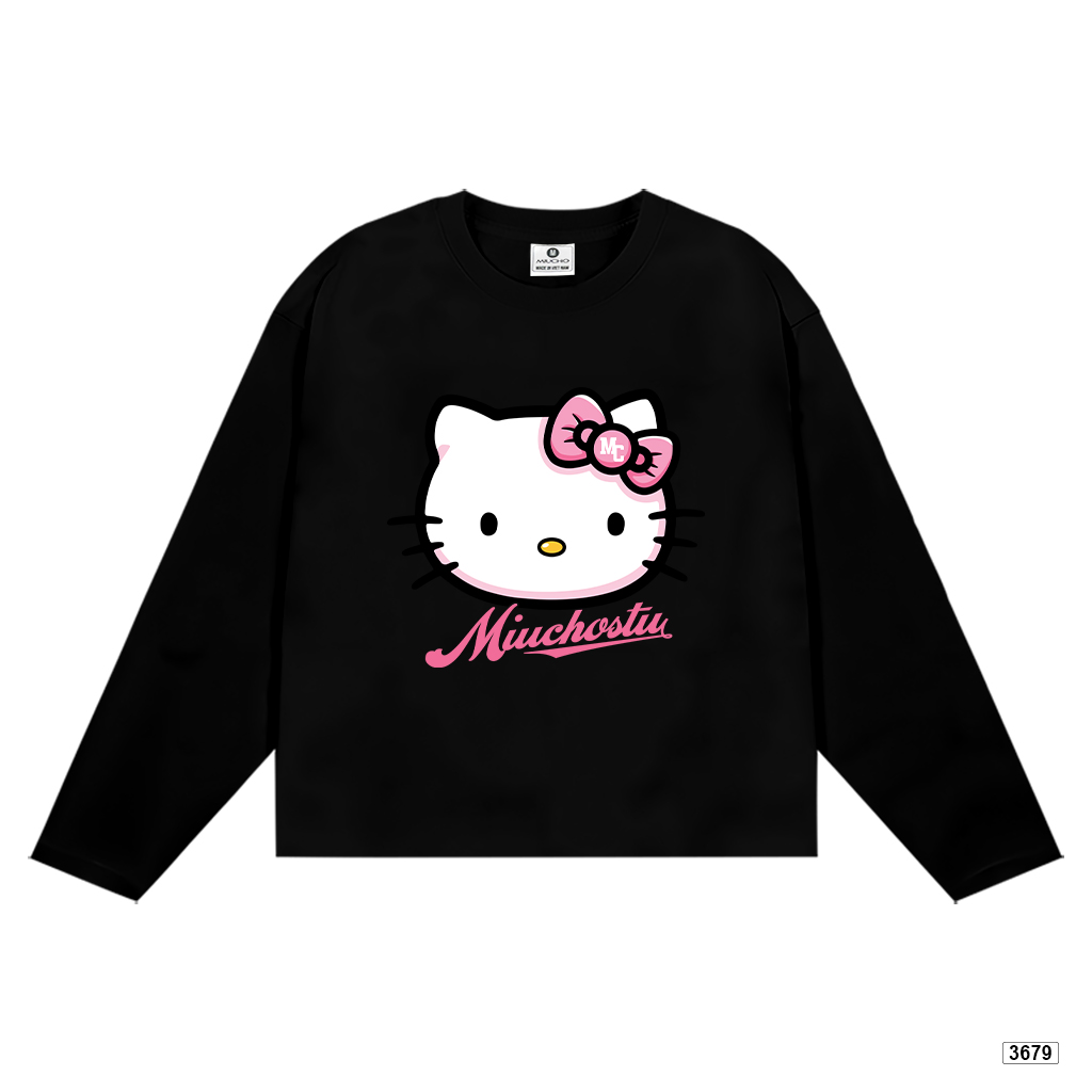 Áo tay dài boxy form rộng Kittie Miucho 3679_thumbnail_8