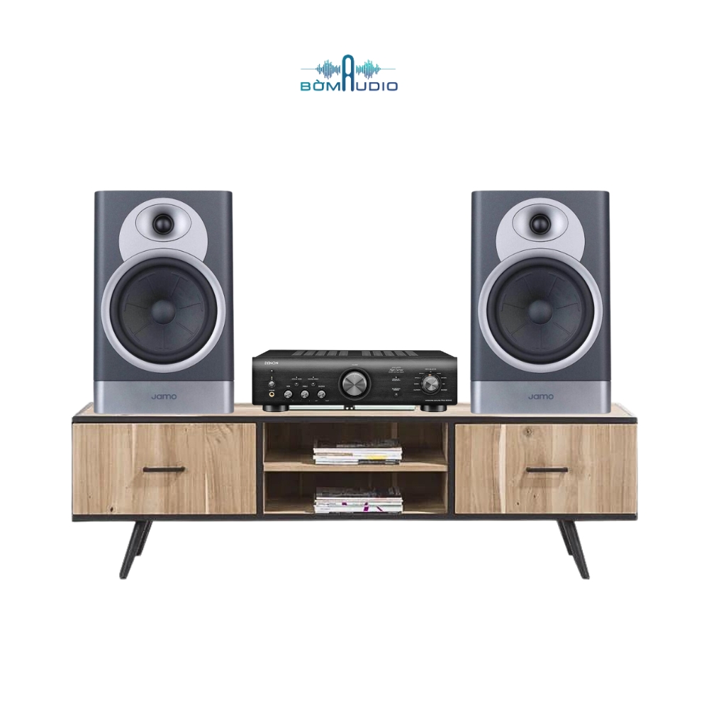 Combo Amply DENON PMA 600NE + Loa Cột JAMO S7-17B - B92_thumbnail_1