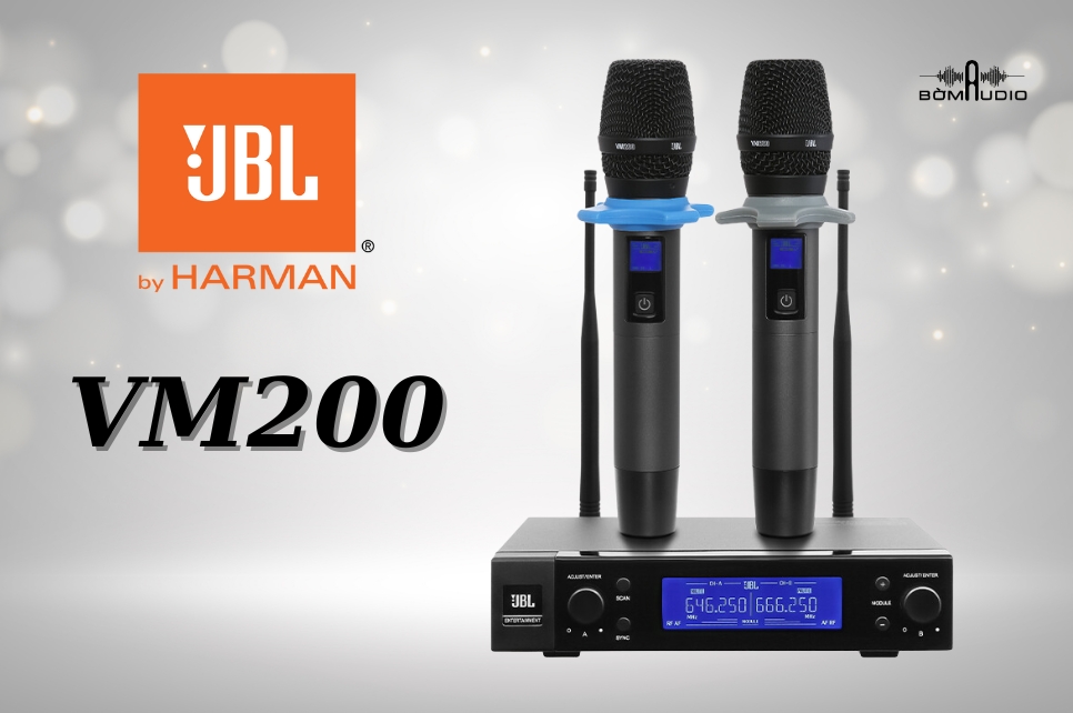 Micro Karaoke Không Dây JBL VM200 