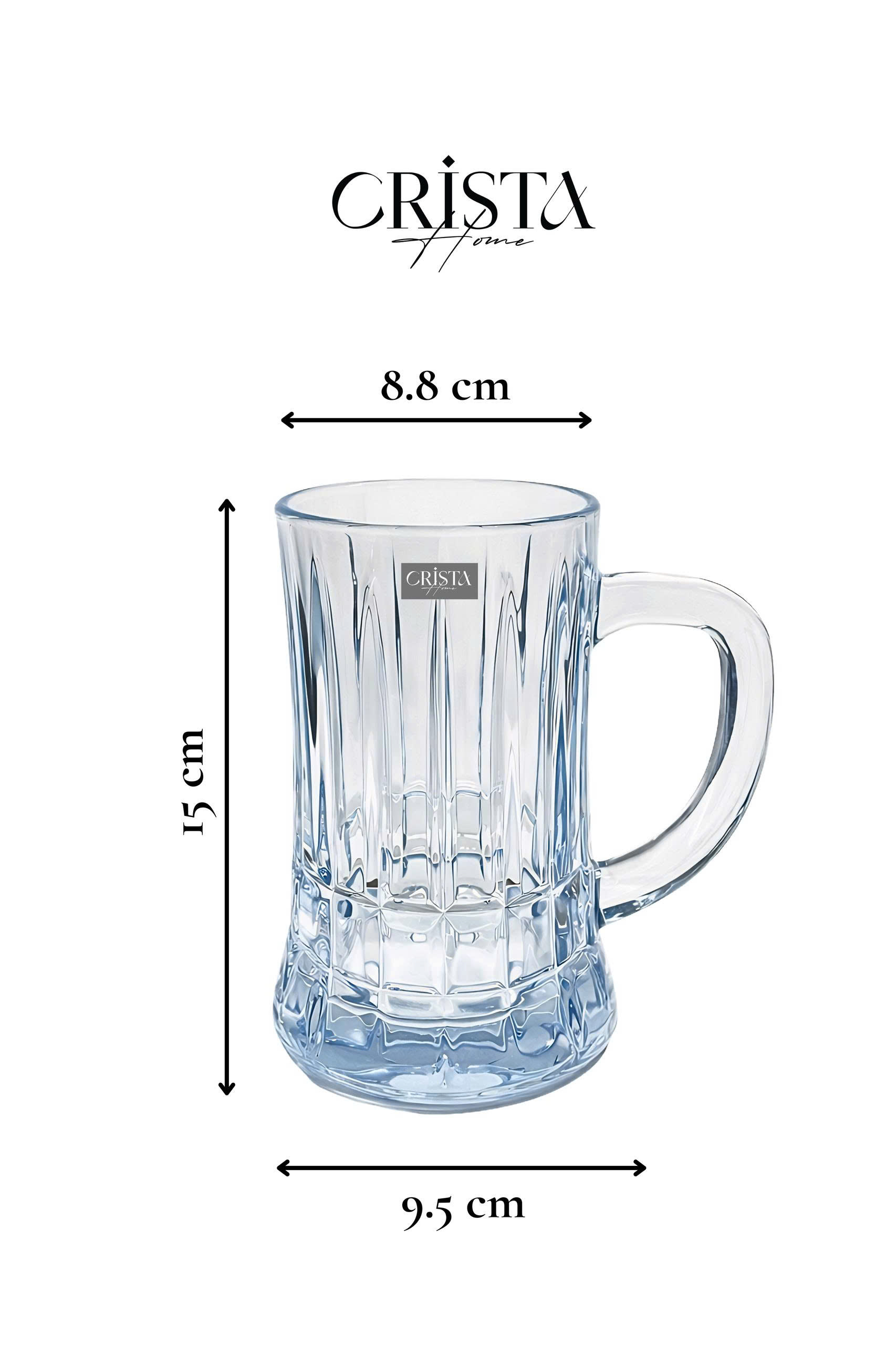 Bộ 6 cốc bia thủy tinh vân sọc có quai 550ml CRISTA HOME_thumbnail_10