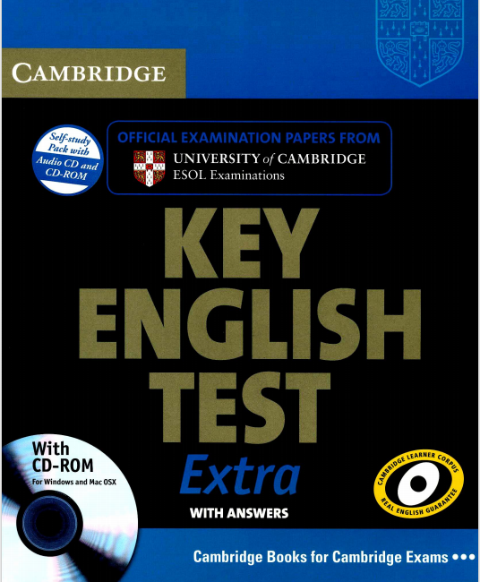 Sách Cambridge KET Extra Book - In Đen Trắng