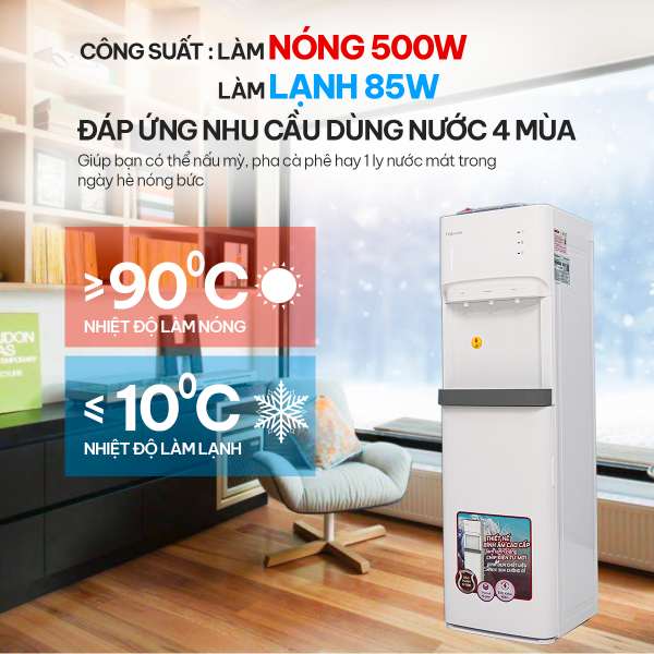 Cây nước nóng lạnh bình âm cao cấp WD606ES_thumbnail_1