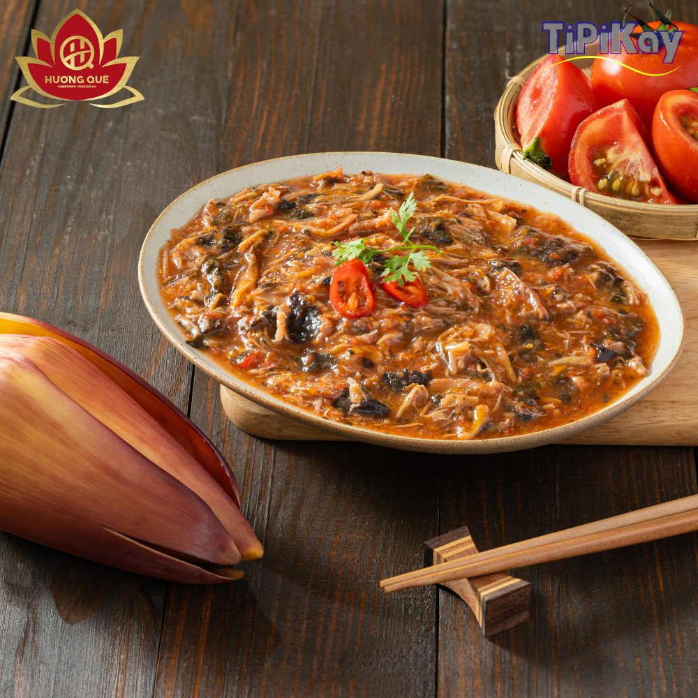 [Đông Lạnh] Bắp Chuối Kho Cà (Cá Mòi Chay) 300g_thumbnail_3