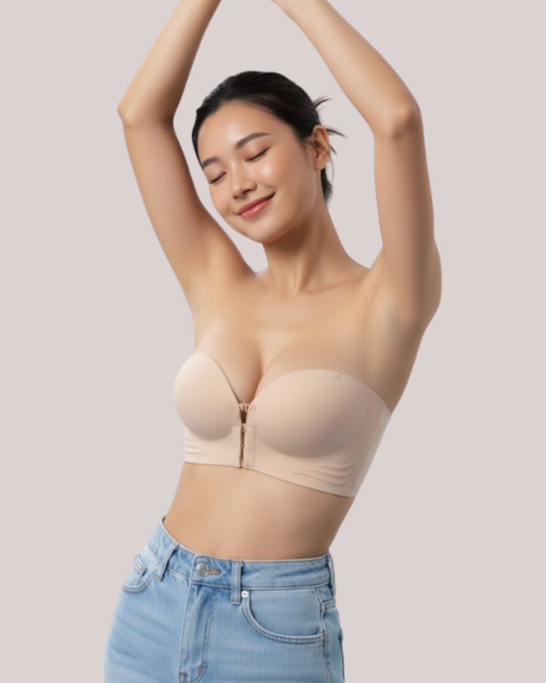 Bra Push Up Tanpa Kawat Anti Melorot