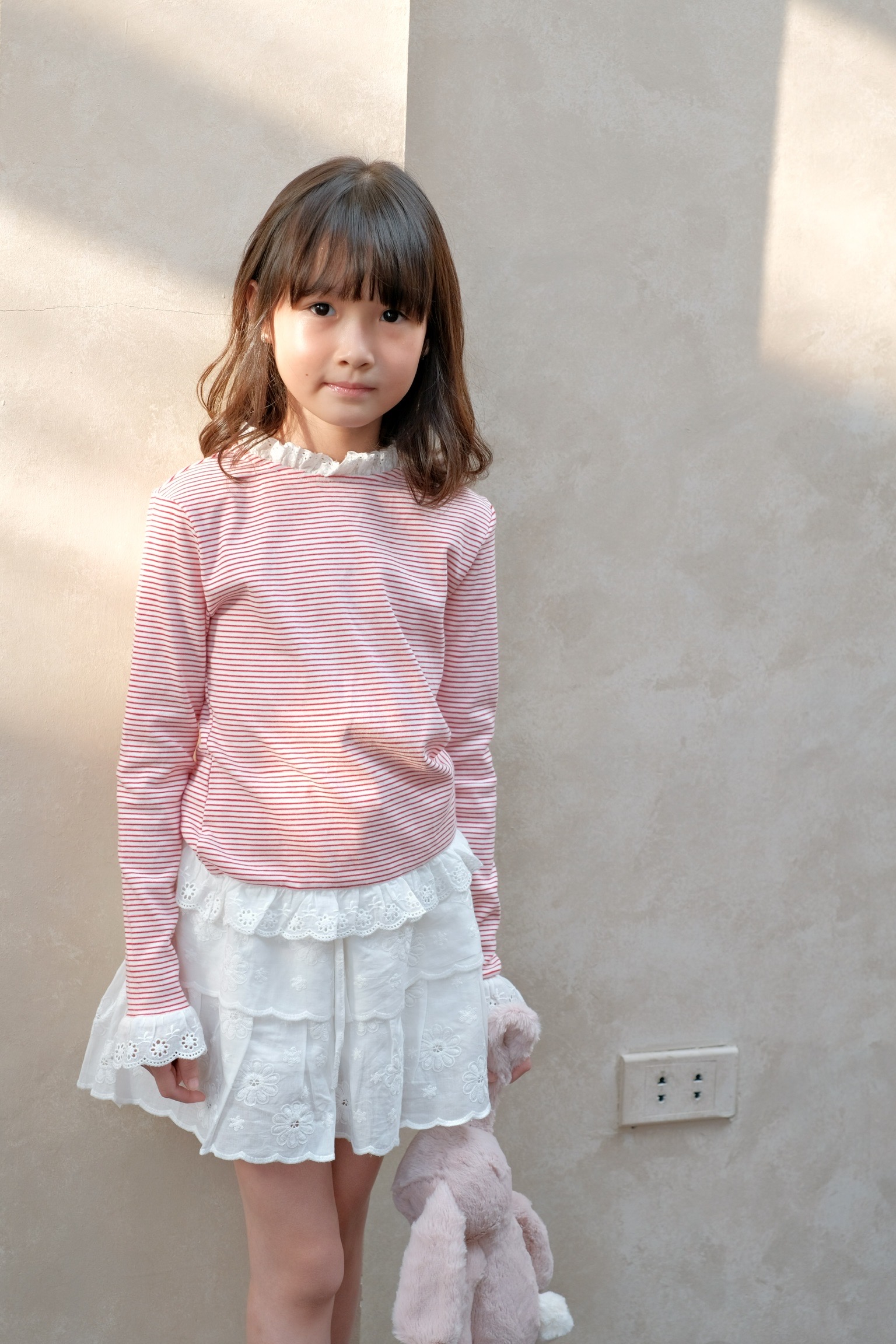 Striped Peplum Shirt (Áo Dài Tay Peplum)_thumbnail_4