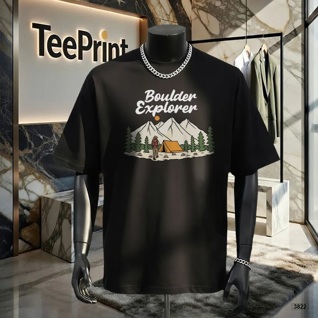 Áo thun nam form rộng phong cách streetwear TeePrint 3822
