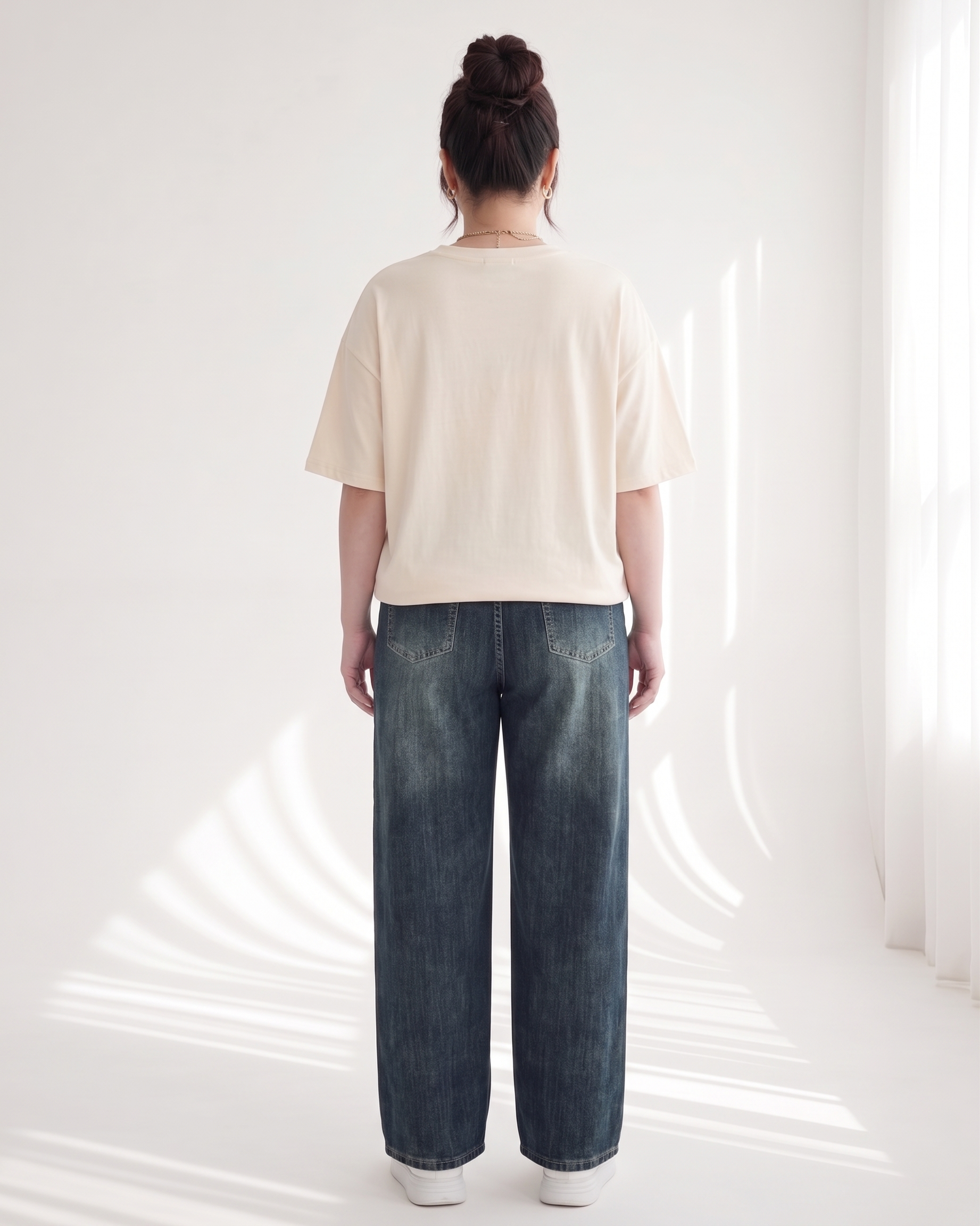 BIGSIZE NỮ - Áo thun form rộng in mèo dành cho nàng béo 55-95kg V-AK102-1_thumbnail_1