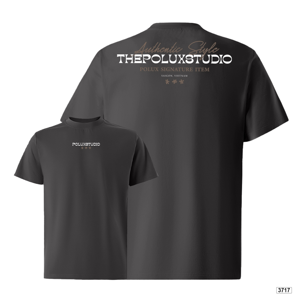 Áo thun nam form rộng streetwear style Polux 3717_thumbnail_12
