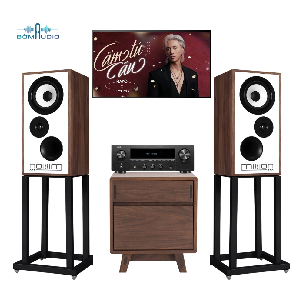 Combo Amply DENON DRA-900H + Loa MISSION 770 - MD1_thumbnail_1