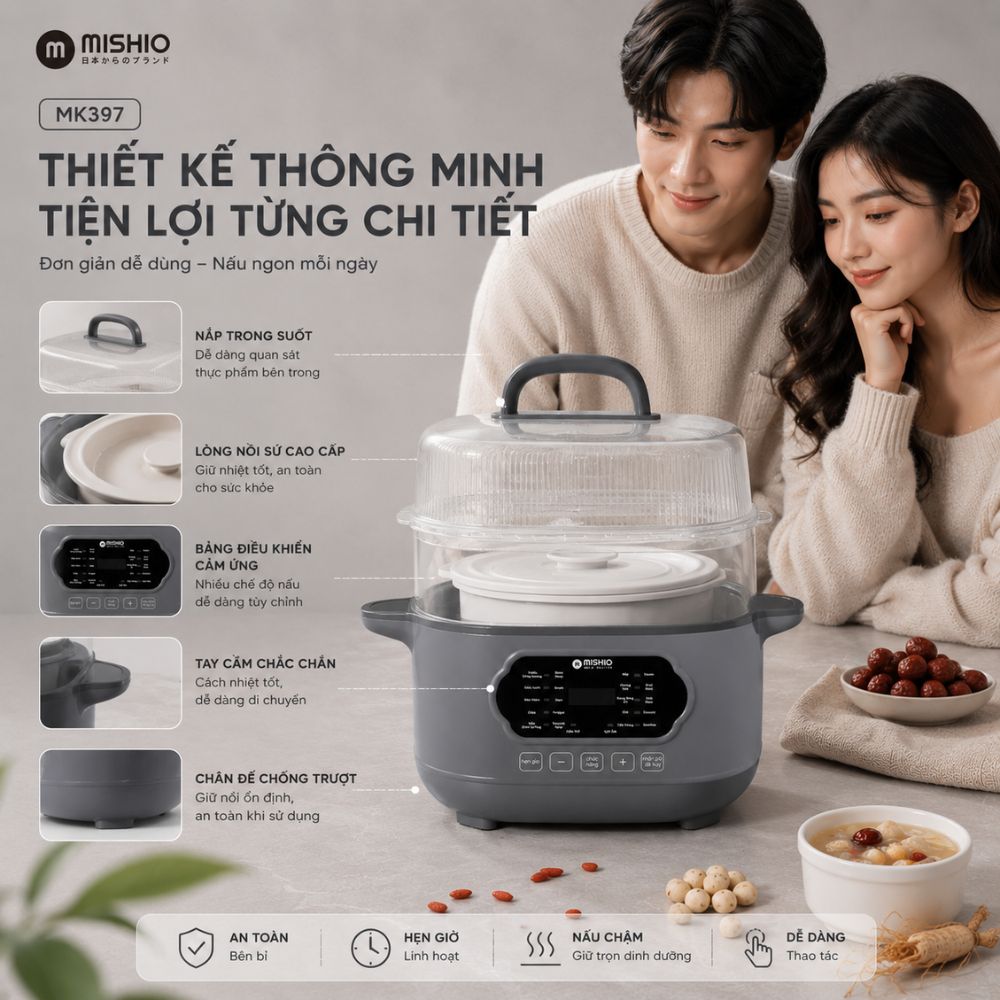 Nồi hầm lòng sứ 3L Mishio MK397_thumbnail_3