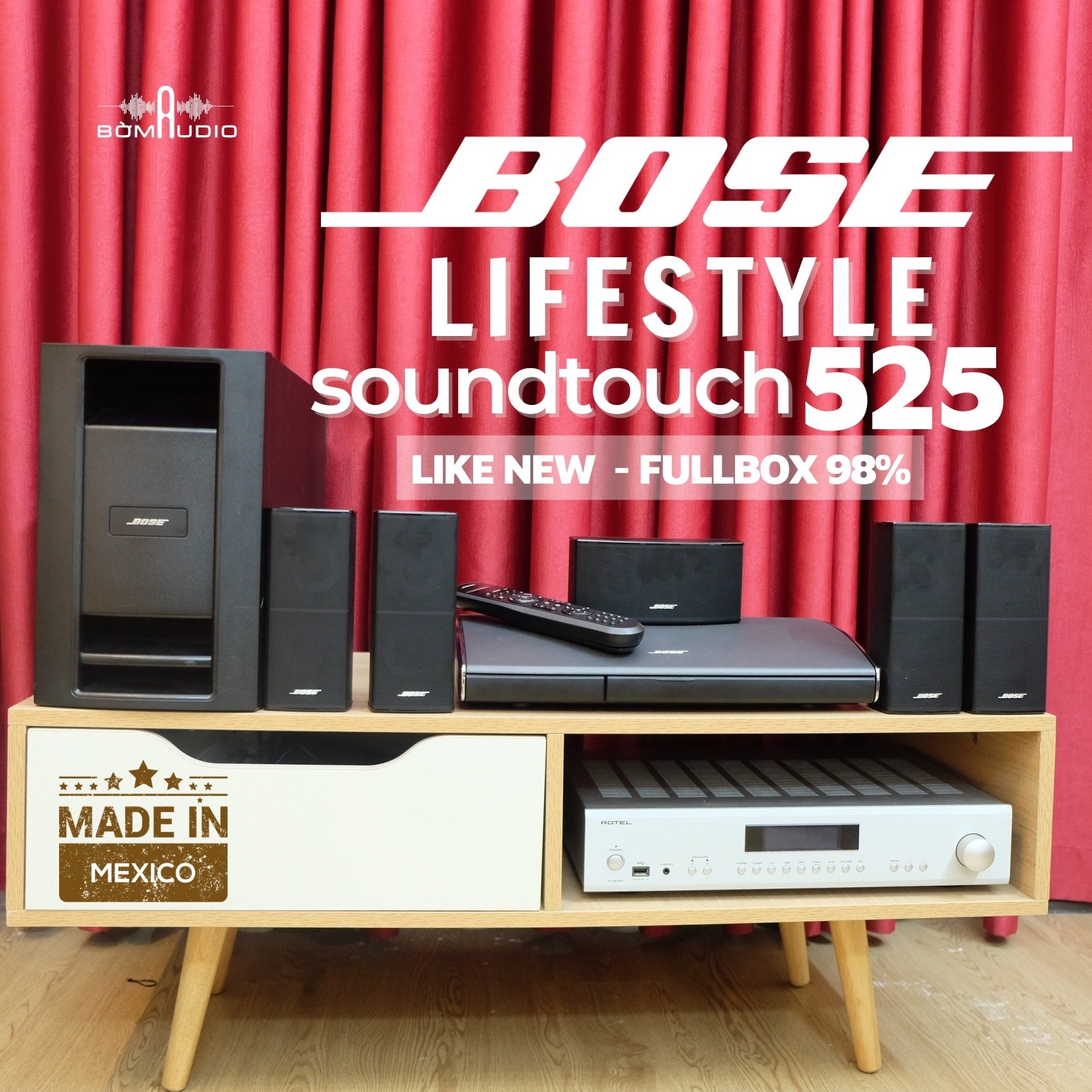 [LIKENEW-FULLBOX 99%] Dàn Âm Thanh BOSE LIFESTYLE SOUNDTOUCH 525_thumbnail_0