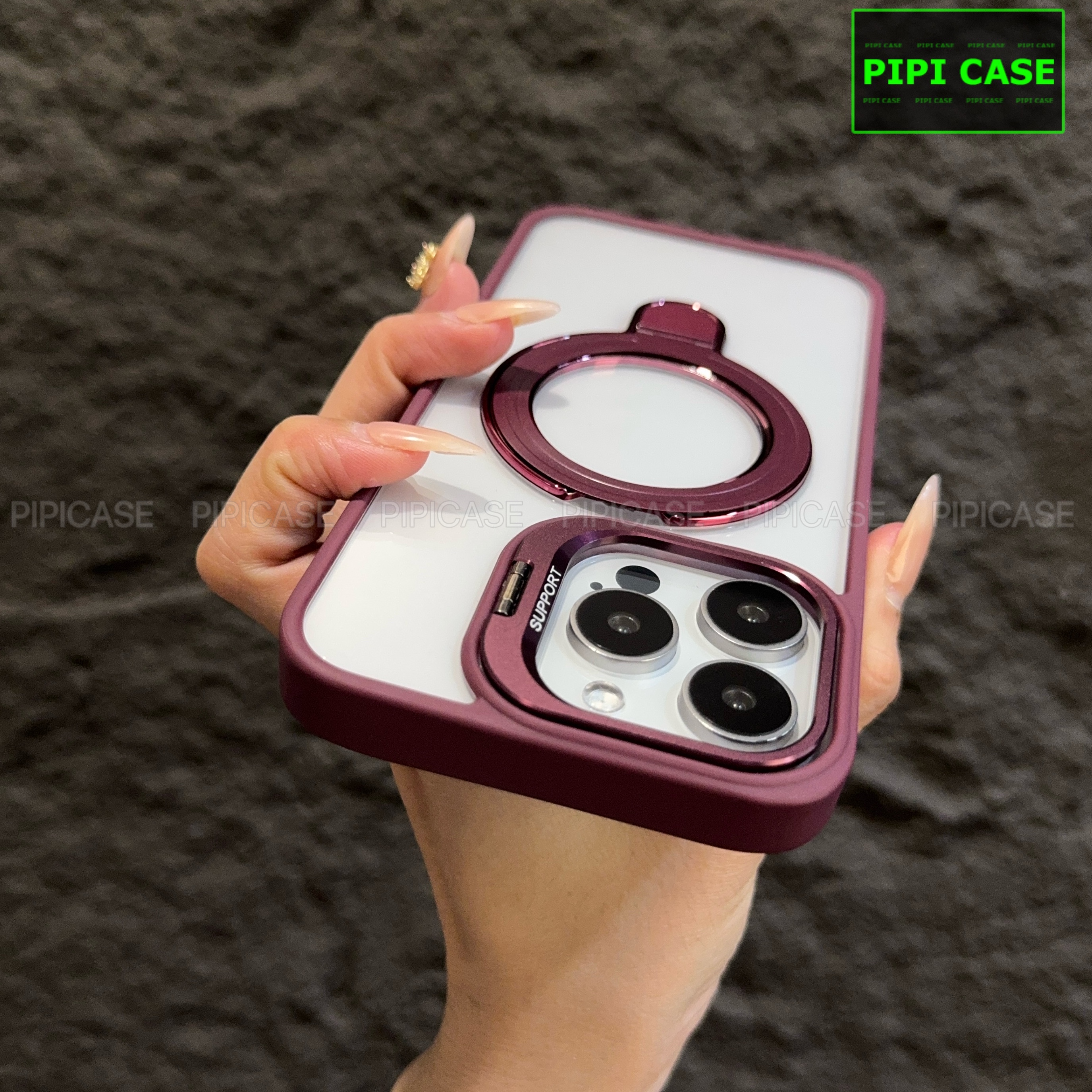 Ốp Lưng iPhone 12 Pro Max - Super Gone - Đỏ_thumbnail_7