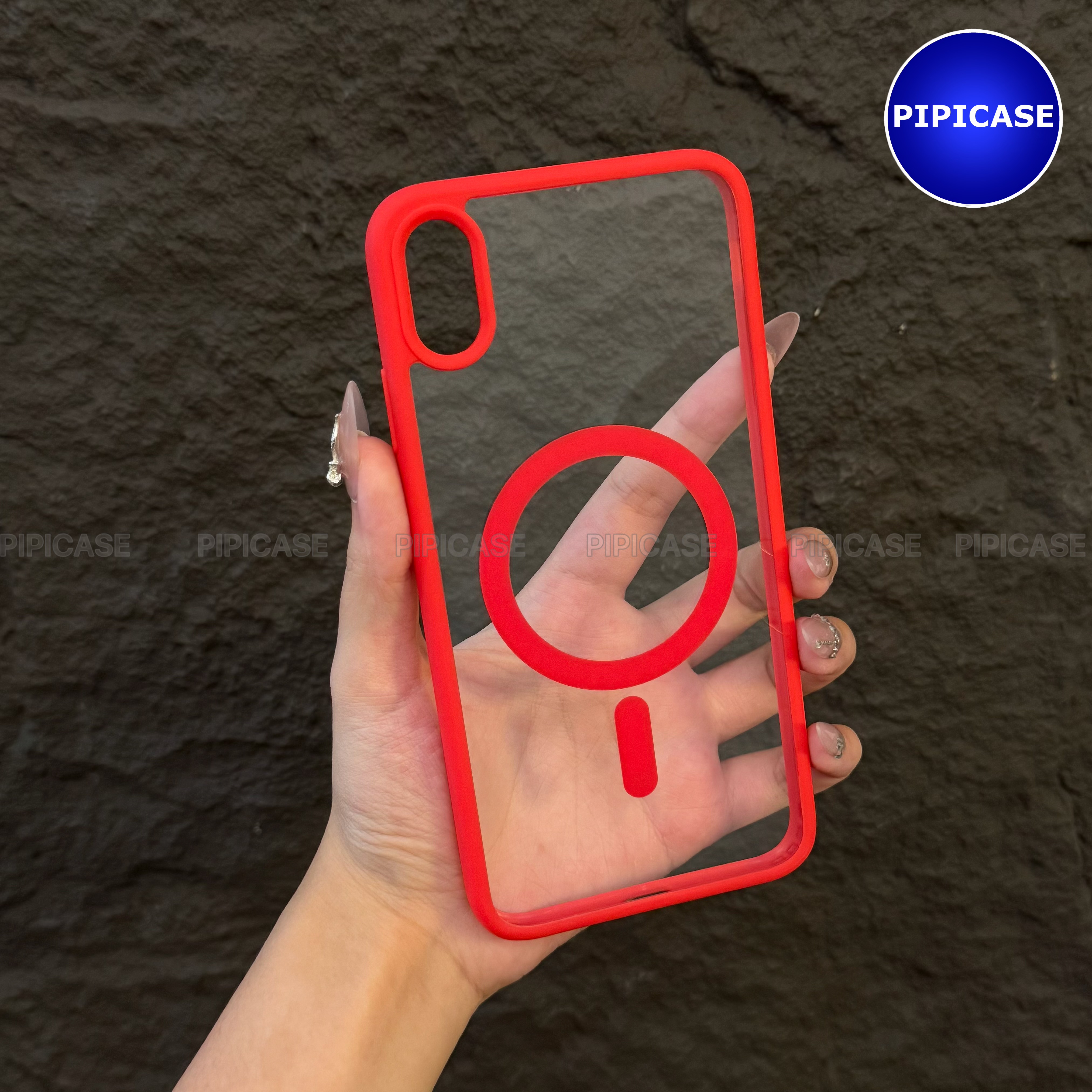 Ốp Lưng iPhone XS Max - Chic - Đỏ Tươi_thumbnail_1