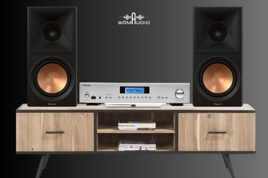 COMBO AMPLY ROTEL A12MK II + LOA KLIPSCH 600M II - B28