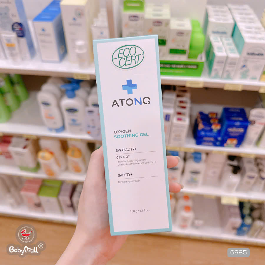 Soothing Gel làm dịu da hữu cơ Atono2 0M+