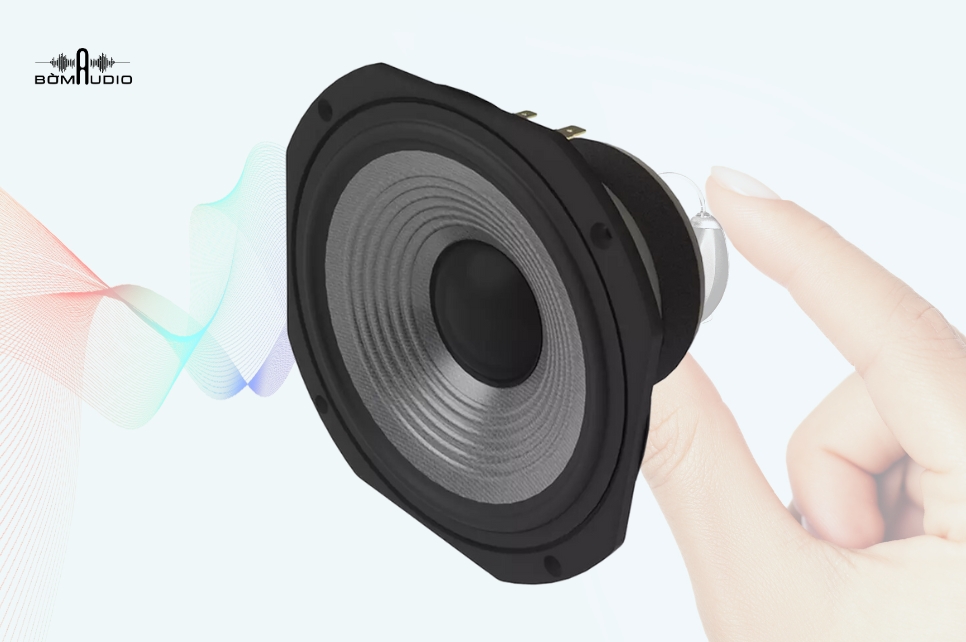 2 Bass 6,5 inch sử dụng công nghệ PolyPlas tiên tiến