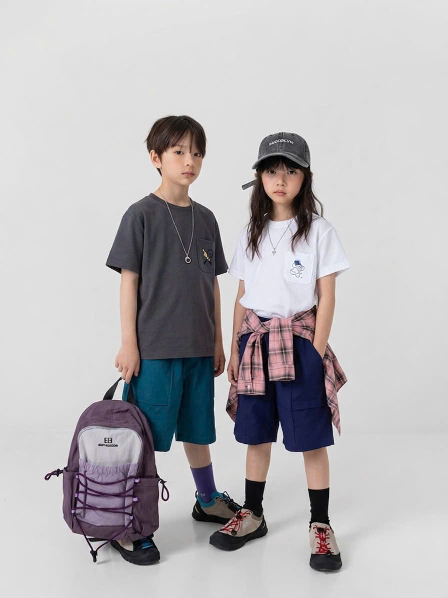 33 BỘ KIDS ÁO PHÔNG + SHORT KAKI TÚI HỘP - SALE