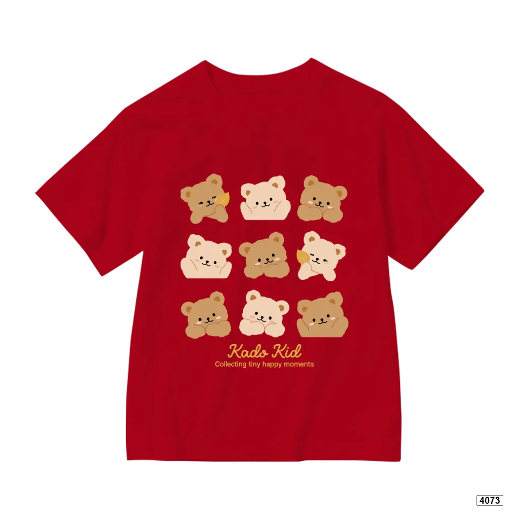 Áo thun bé trai bé gái Gấu Teddy xinh yêu Kado 4073_thumbnail_9