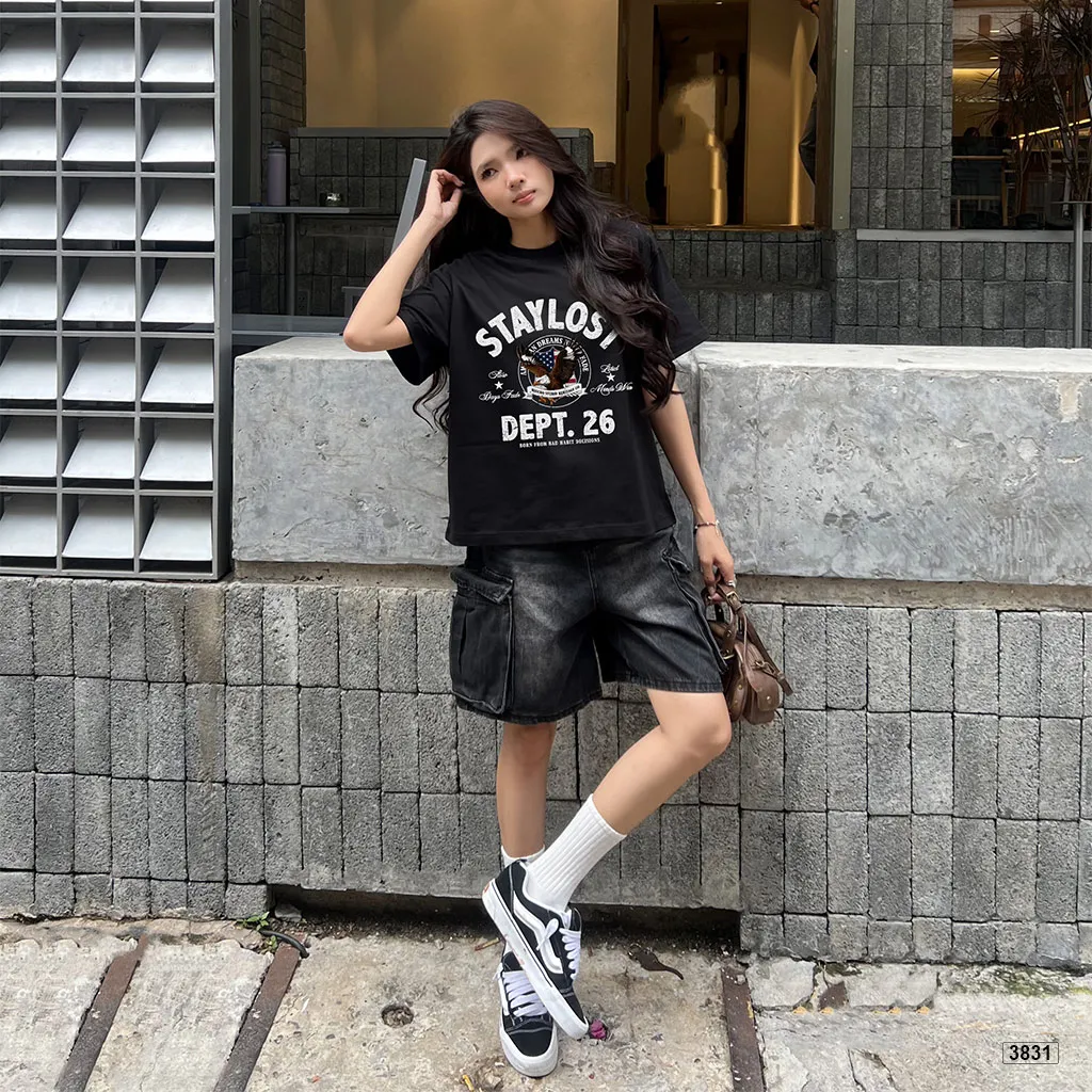 Áo thun boxy nam nữ cá tính hot trend dày dặn đứng form Miucho 3831_thumbnail_5