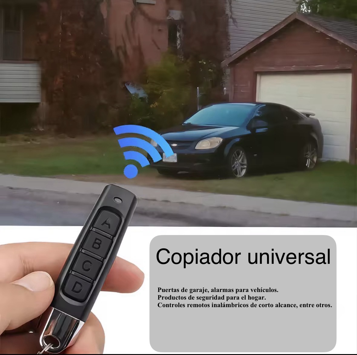 CONTROL COPIADOR REMOTO PARA PORTONES 433Mhz_thumbnail_2