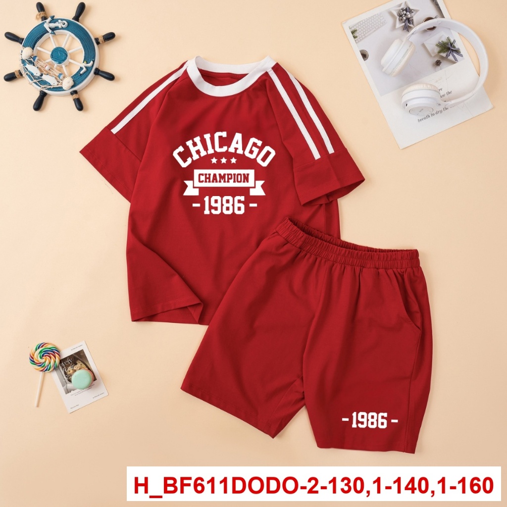[XẢ KHO] Set bộ thun phối bé trai, bé gái lẻ size size từ 15-40kg - Loza Kids XABF01_thumbnail_9
