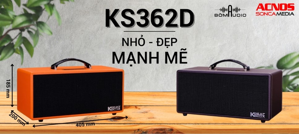 Đánh giá chi tiết loa karaoke di động Acnos KS362D