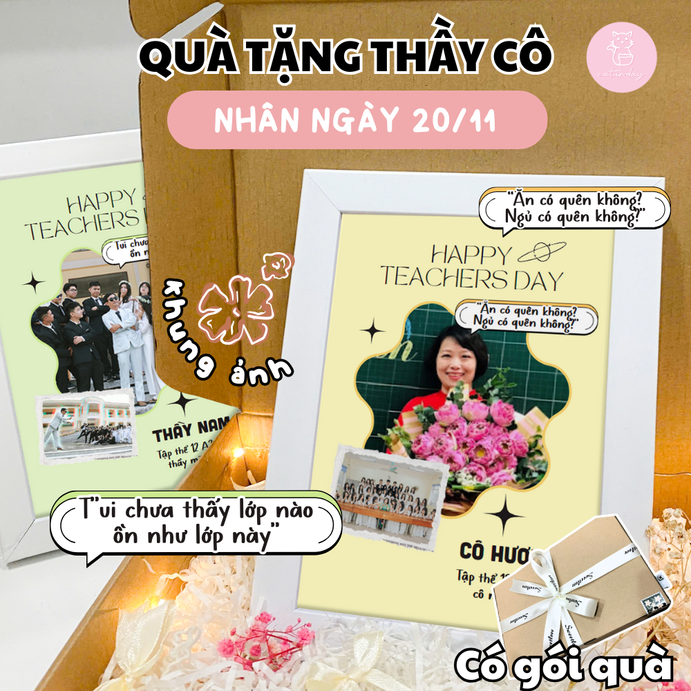 Khung ảnh quà tặng THẦY / CÔ / GIÁO VIÊN NHÂN NGÀY NHÀ GIÁO VIỆT NAM 20/11