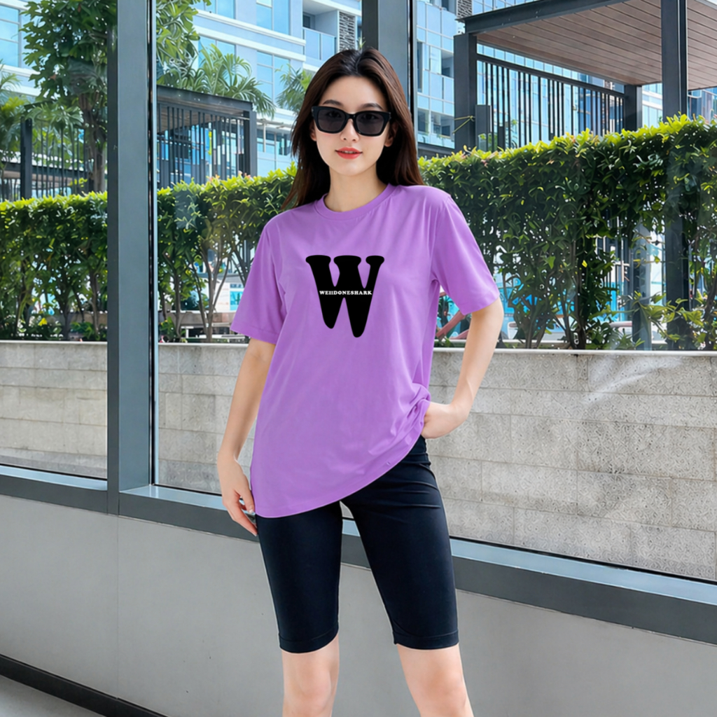 Set đồ nữ Loza W gồm áo thun dáng rộng và quần leging lửng umi - GB670_thumbnail_1