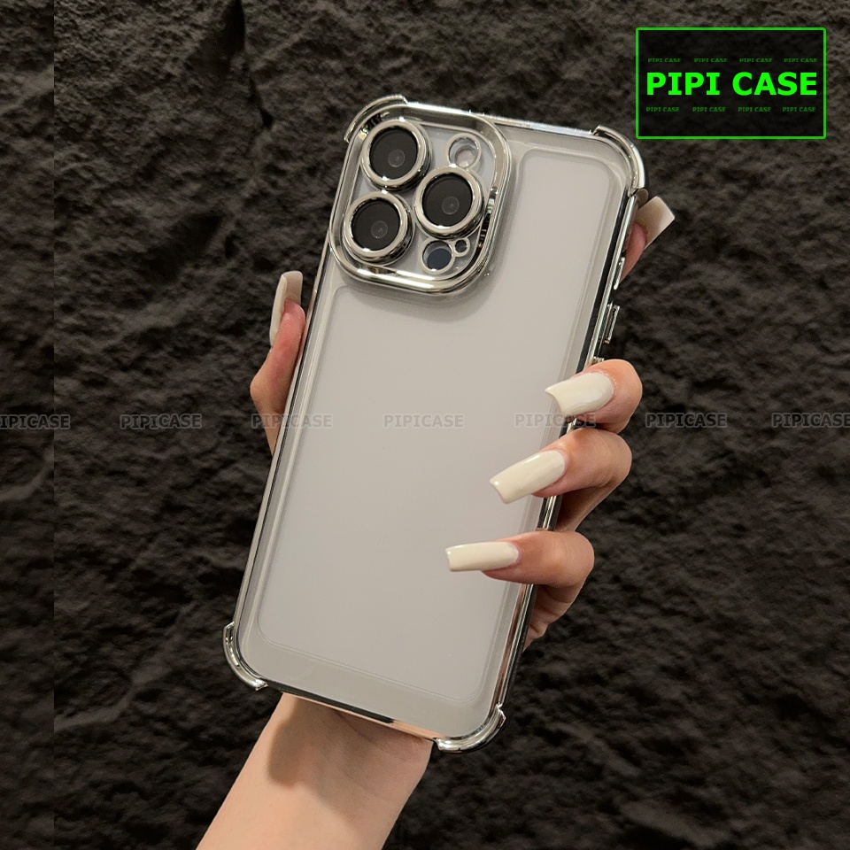 Ốp Lưng iPhone 15 Pro - Gu - Bạc